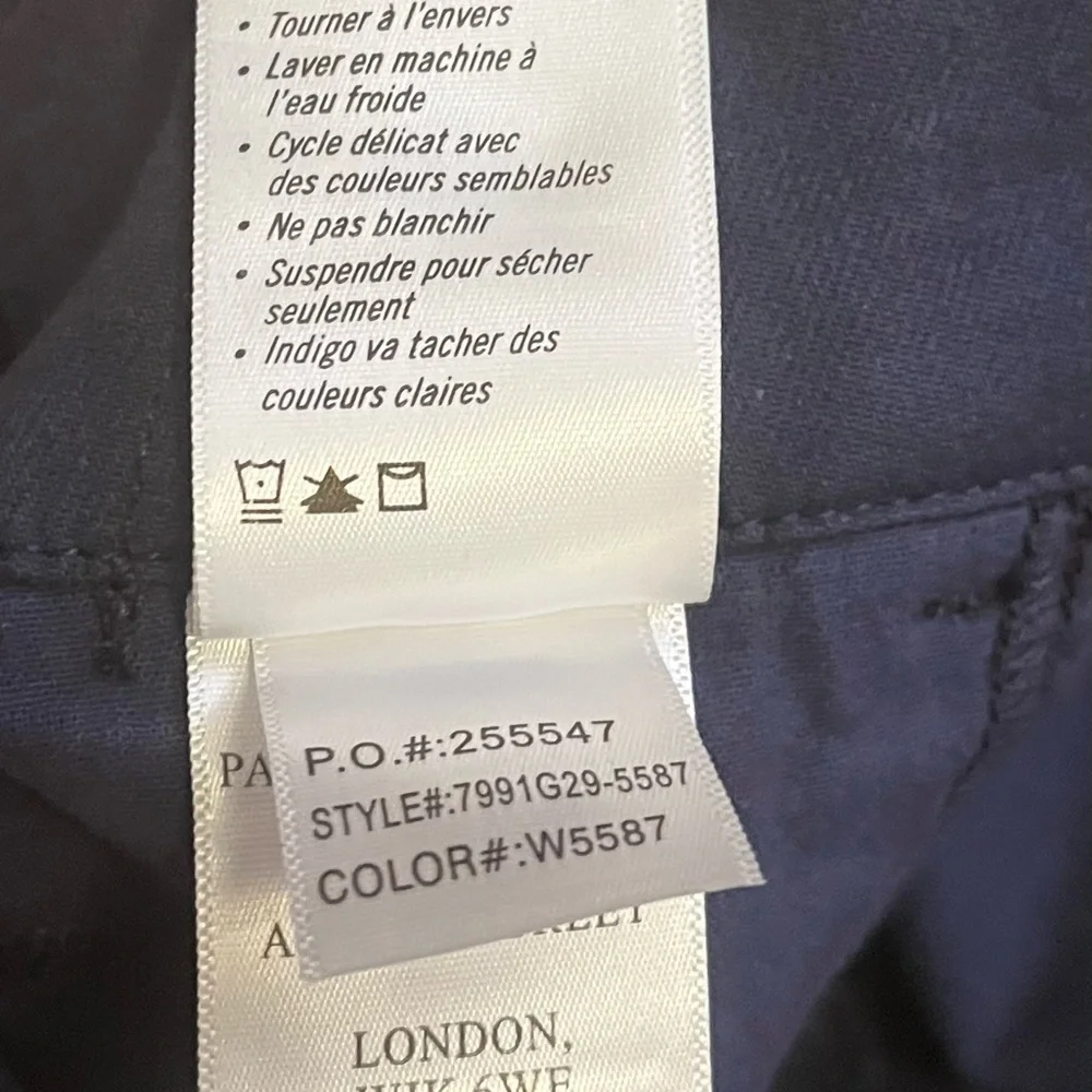 PAIGE Brooklyn Navy Women's Shorts - Picture 5 of 7